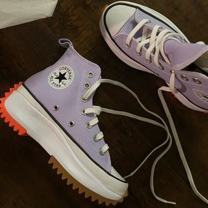 Converse run star hike violet women 6